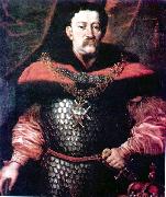 unknow artist Portrait of John III Sobieski. oil painting on canvas